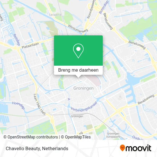 Chavello Beauty kaart