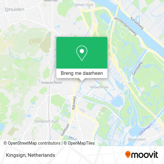 Kingsign kaart