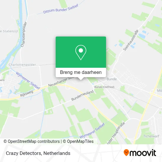 Crazy Detectors kaart
