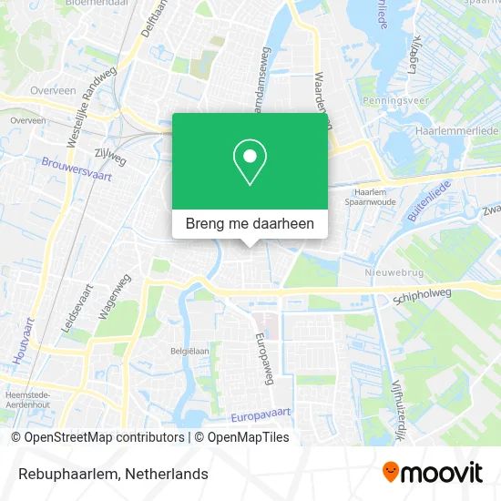 Rebuphaarlem kaart