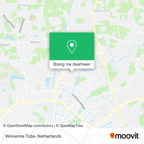 Wolverine Tube kaart