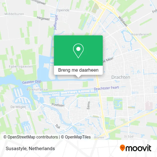 Susastyle kaart