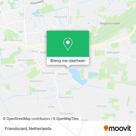 Friendscard kaart