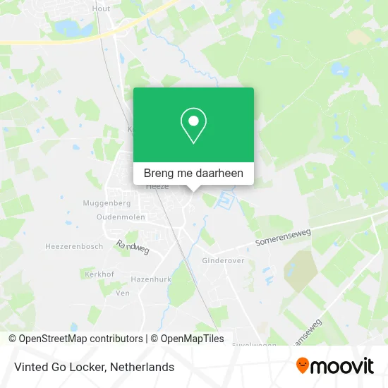 Vinted Go Locker kaart