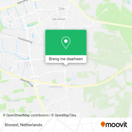 Bionext kaart