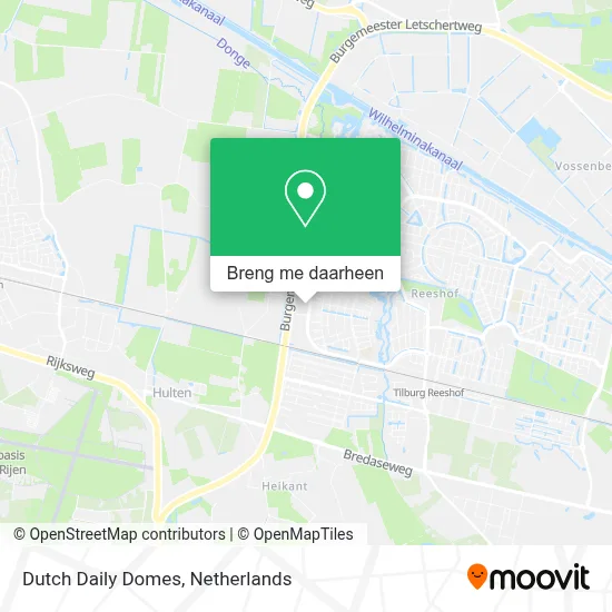 Dutch Daily Domes kaart