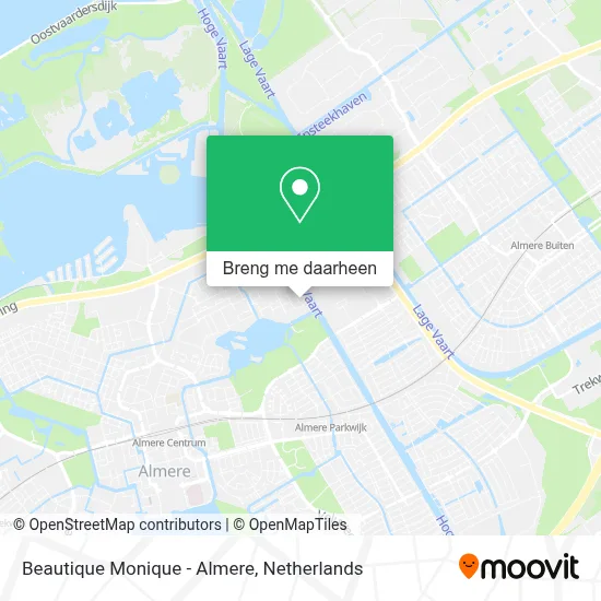 Beautique Monique - Almere kaart