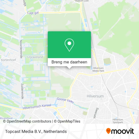 Topcast Media B.V. kaart