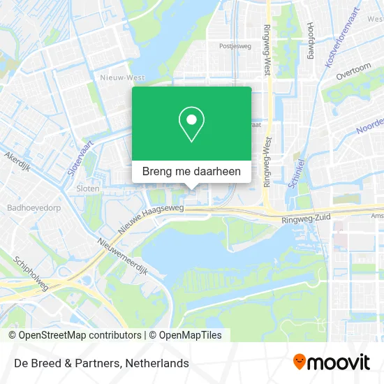 De Breed & Partners kaart