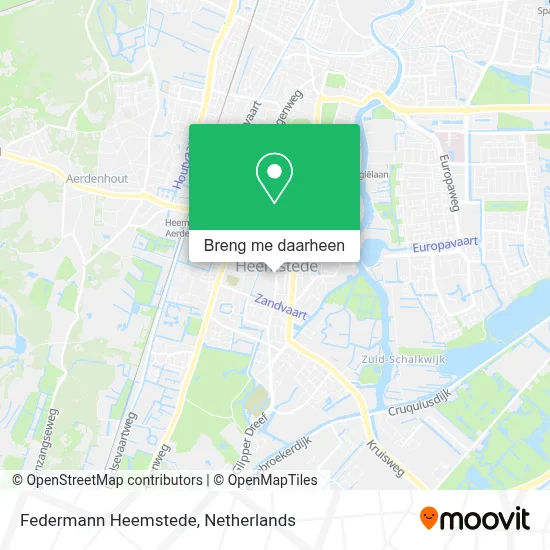 Federmann Heemstede kaart