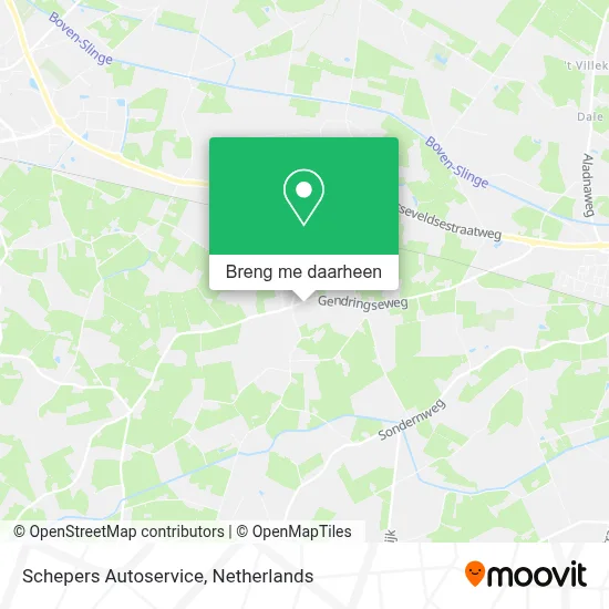 Schepers Autoservice kaart