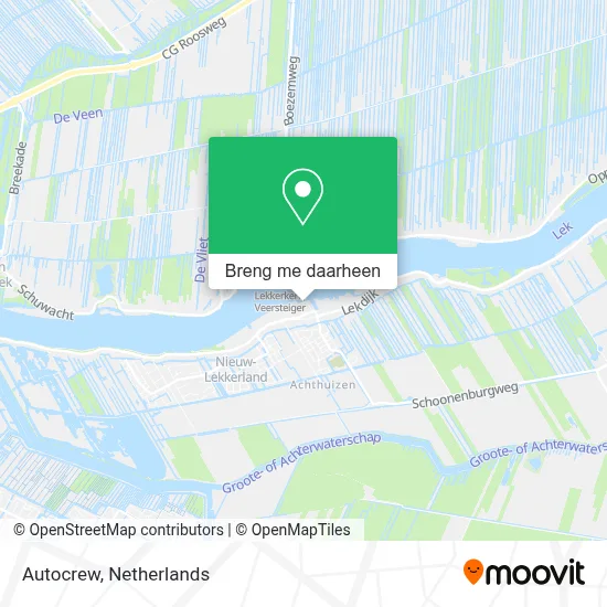 Autocrew kaart