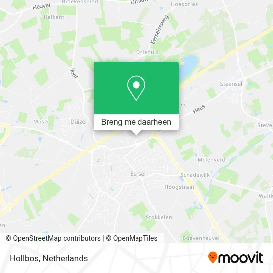 Hollbos kaart
