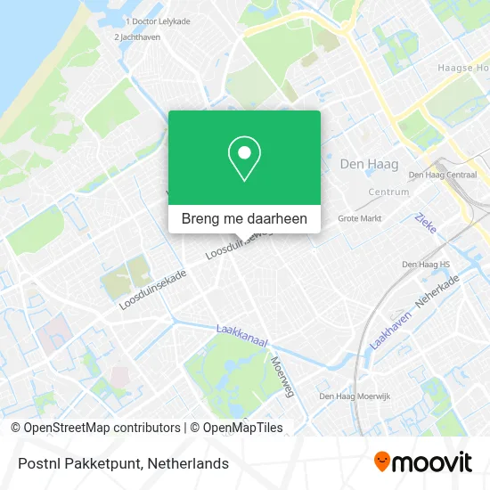 Postnl Pakketpunt kaart