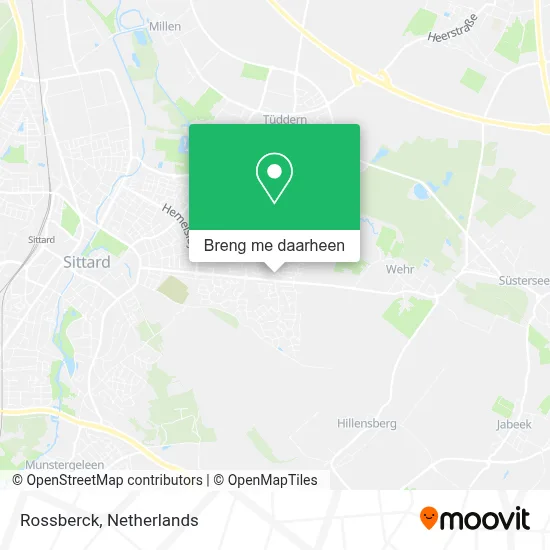 Rossberck kaart