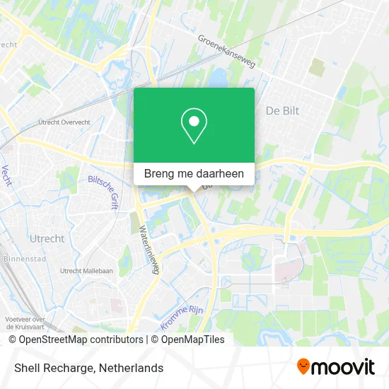 Shell Recharge kaart