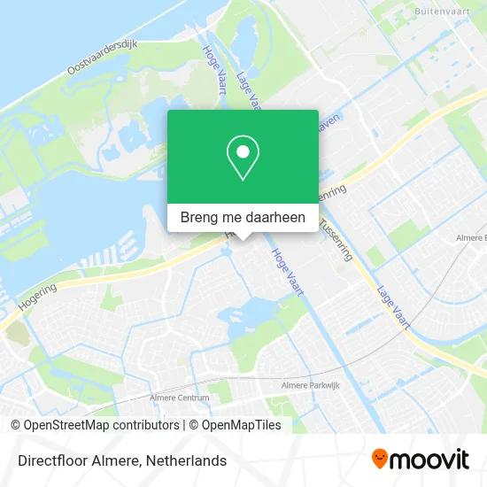 Directfloor Almere kaart