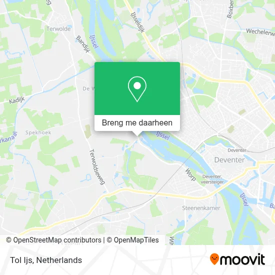 Tol Ijs kaart