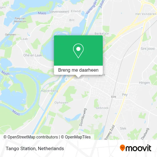 Tango Station kaart