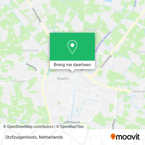 Stofzuigerloods kaart