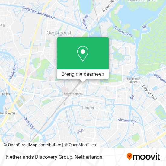 Netherlands Discovery Group kaart