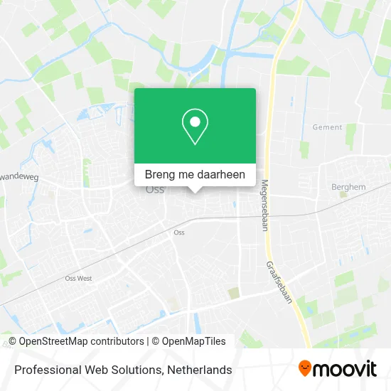 Professional Web Solutions kaart