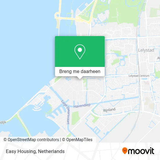Easy Housing kaart