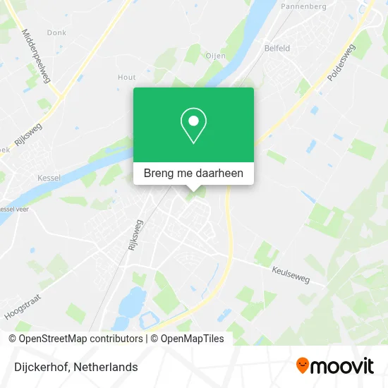 Dijckerhof kaart