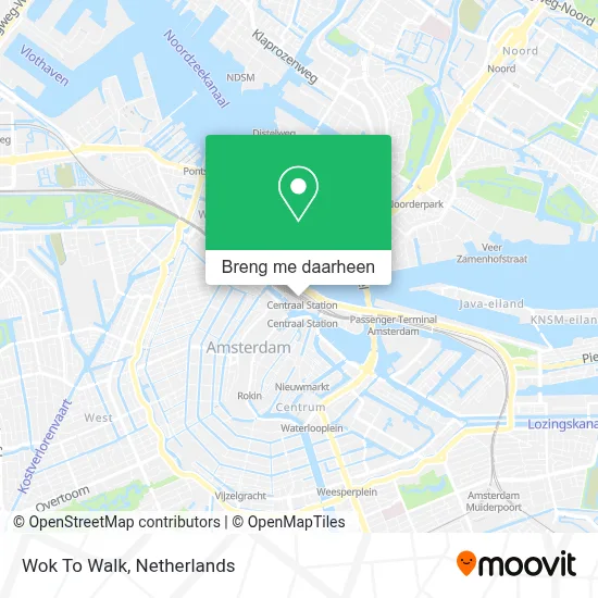 Wok To Walk kaart