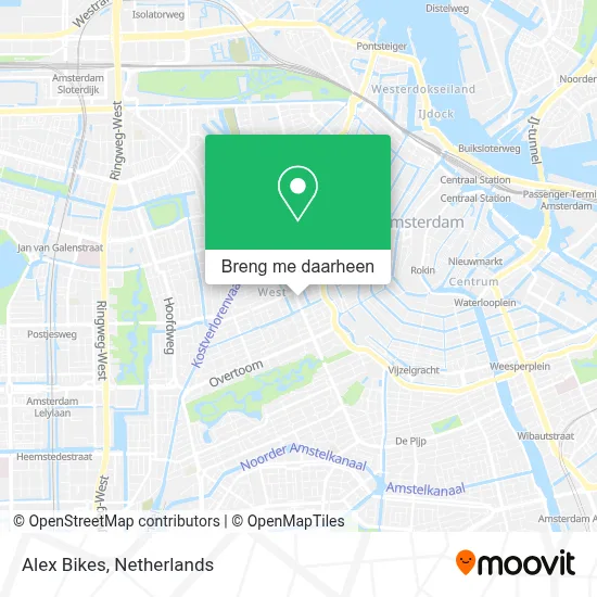 Alex Bikes kaart