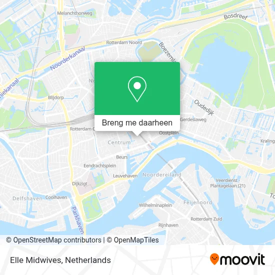 Elle Midwives kaart