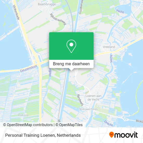 Personal Training Loenen kaart