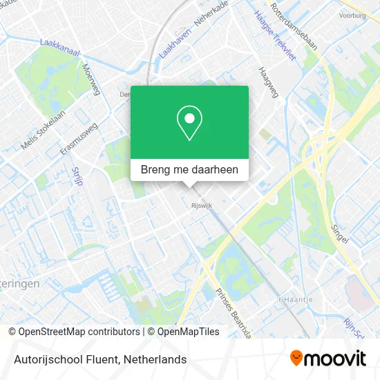 Autorijschool Fluent kaart
