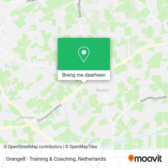 Orange8 - Training & Coaching kaart