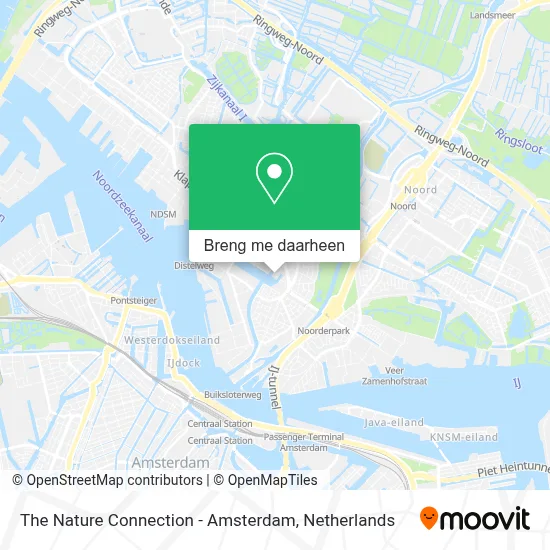 The Nature Connection - Amsterdam kaart