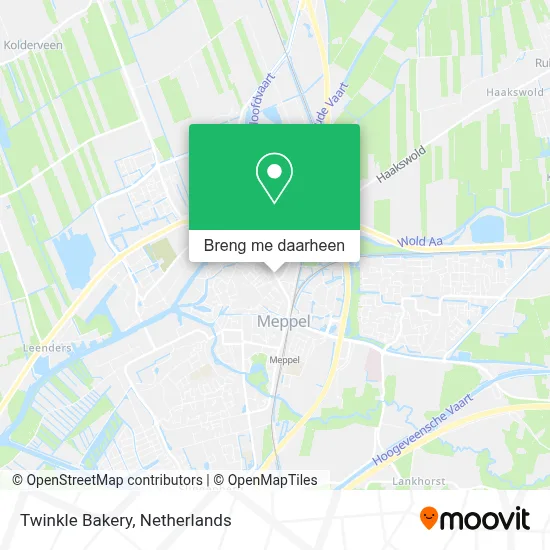 Twinkle Bakery kaart