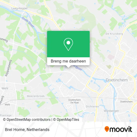 Brel Home kaart