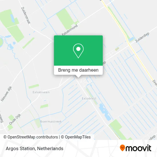 Argos Station kaart