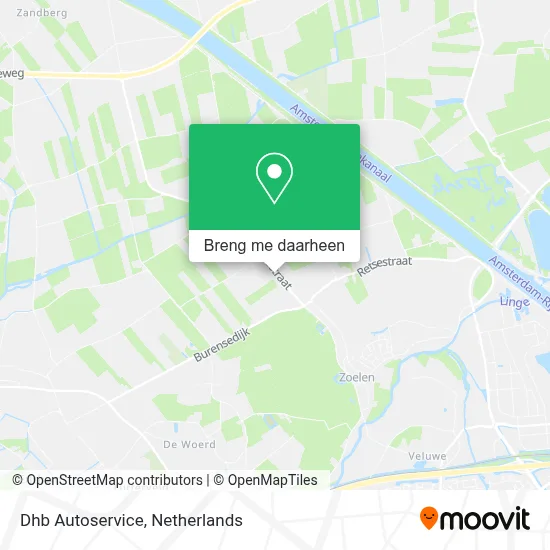 Dhb Autoservice kaart