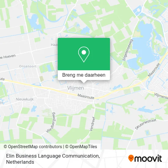 Elin Business Language Communication kaart
