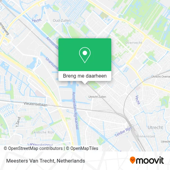 Meesters Van Trecht kaart