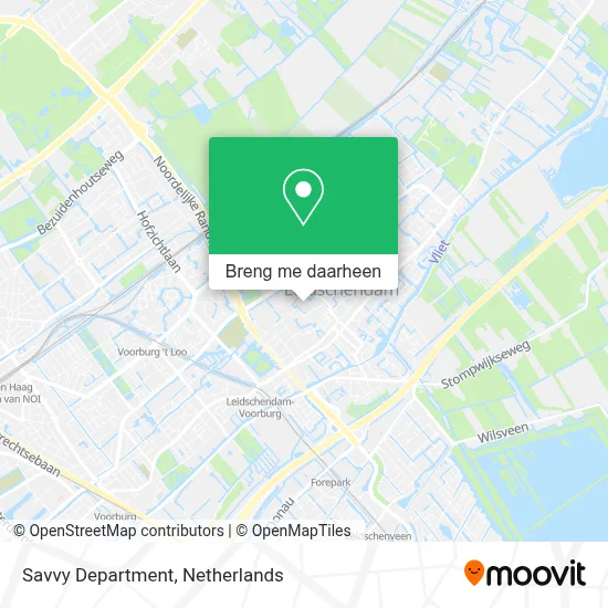 Savvy Department kaart