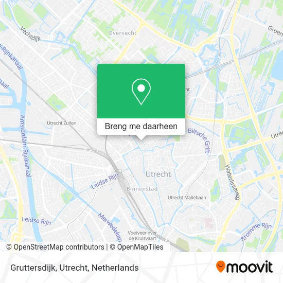 Gruttersdijk, Utrecht kaart
