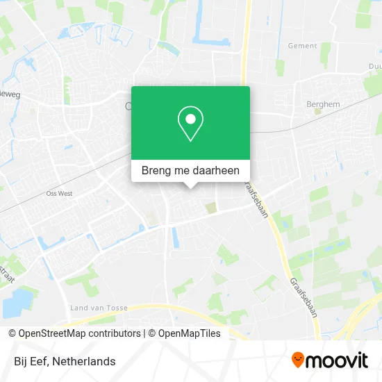 Bij Eef kaart