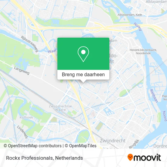 Rockx Professionals kaart