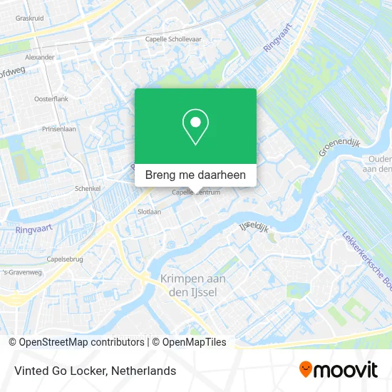 Vinted Go Locker kaart