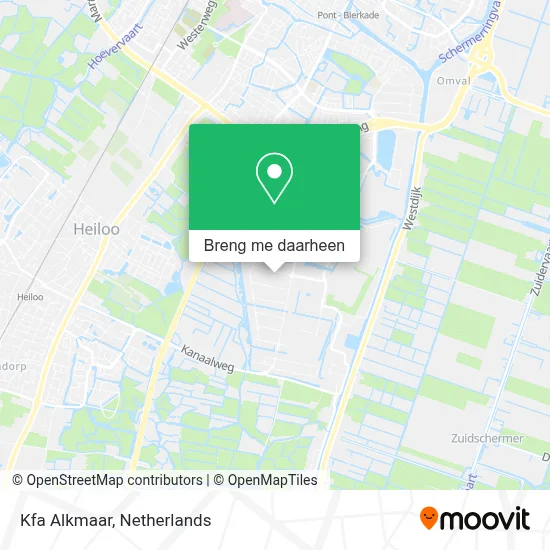 Kfa Alkmaar kaart