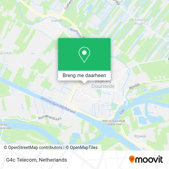 G4c Telecom kaart