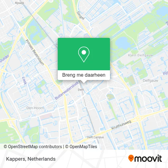 Kappers kaart