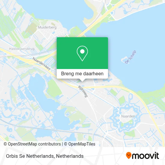 Orbis Se Netherlands kaart